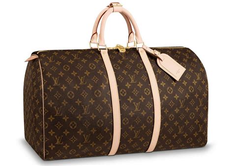 louis vuitton keepall monogram